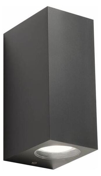 Redo 90152 - Venkovní nástěnné svítidlo PUNTA 2xGU10/7W/230V IP44