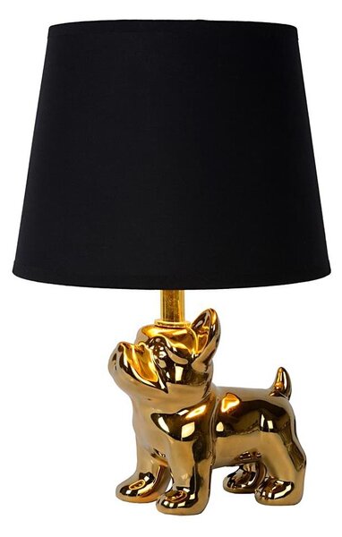 Lucide 13533/81/10 - Stolní lampa WINSTON 1xE14/25W/230V zlatá/černá