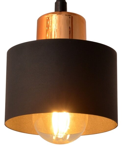 Lustr na lanku EDISON 2xE27/15W/230V