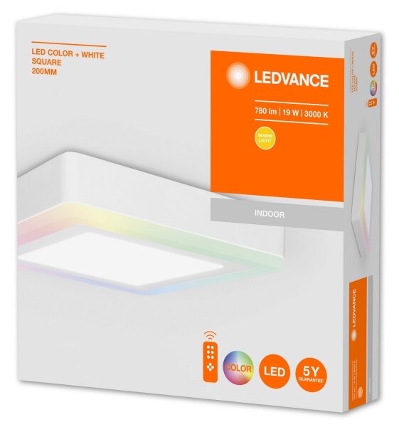 Ledvance - LED RGB Stmívatelné stropní svítidlo LED/19W/230V + DO