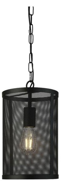 Searchlight 2481BK - Lustr na řetězu FISHNET 1xE27/60W/230V černá