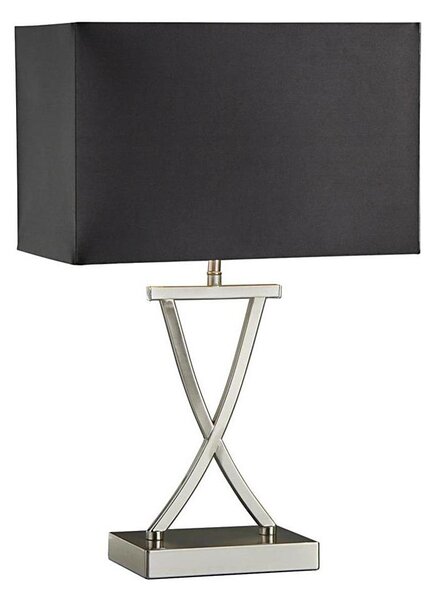 Searchlight EU7923SS - Stolní lampa CLUB 1xE14/40W/230V