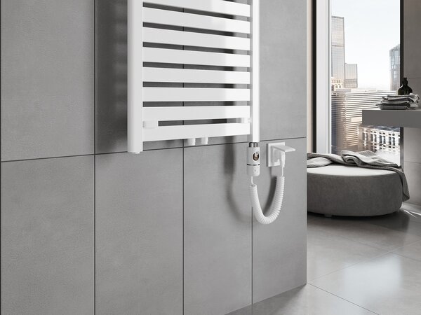 Mexen Uran, elektrické topné těleso 1200 x 500 mm, 600 W, bílá, W105-1200-500-2600-20