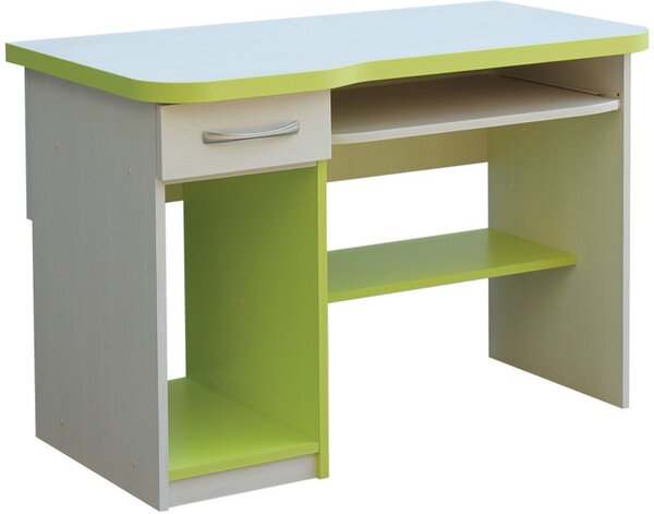Počítačový stůl FRED C006 - Creme zelená