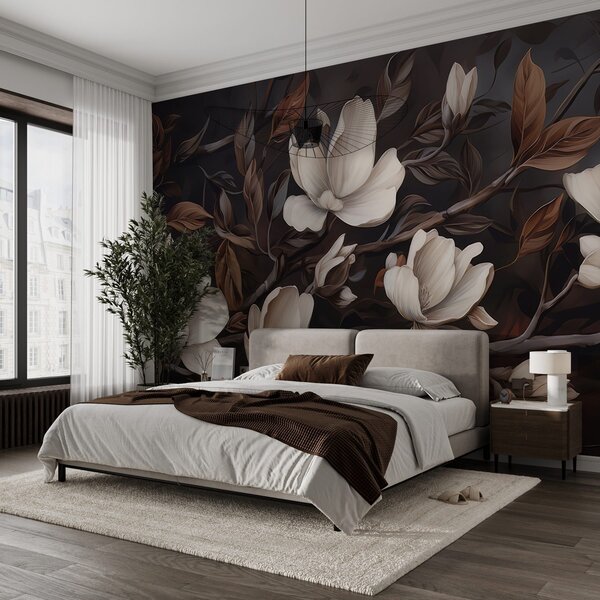 Fototapety Elegantní větev stromu, Fototapety květiny, w04950 : uwalls.cz