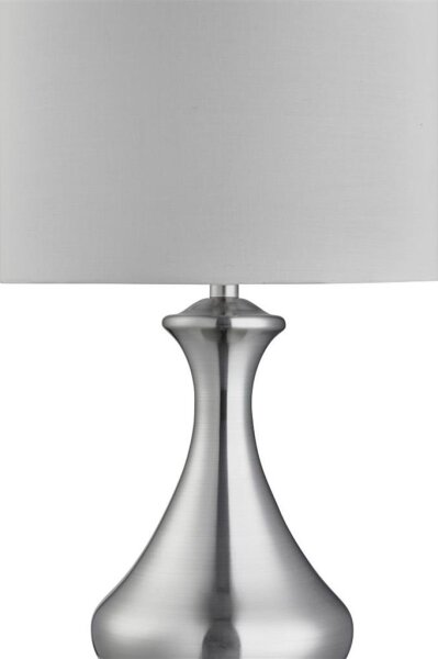 Searchlight EU2750SS - Stolní lampa TOUCH 1xE14/40W/230V