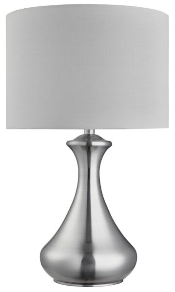 Searchlight EU2750SS - Stolní lampa TOUCH 1xE14/40W/230V