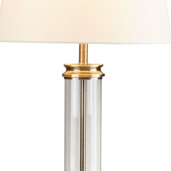 Searchlight EU5141AB - Stolní lampa PEDESTAL 1xE27/60W/230V