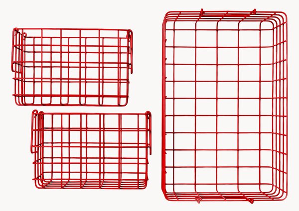 Sada kovových úložných košů The Baskets, 3 díly