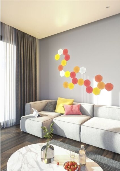 Nanoleaf NL42-6002HX-15PK - SADA 15x LED RGB Stmívatelný panel LED/2W/230V