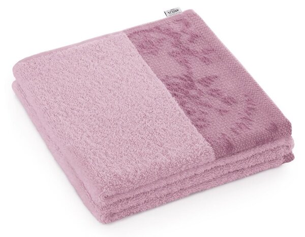 Bavlněný ručník AmeliaHome Crea I růžový