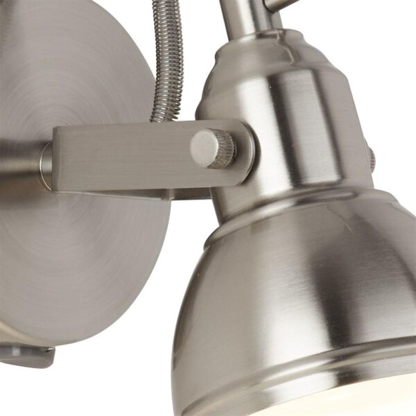 Searchlight 1541SS - Nástěnné bodové svítidlo FOCUS 1xGU10/50W/230V chrom