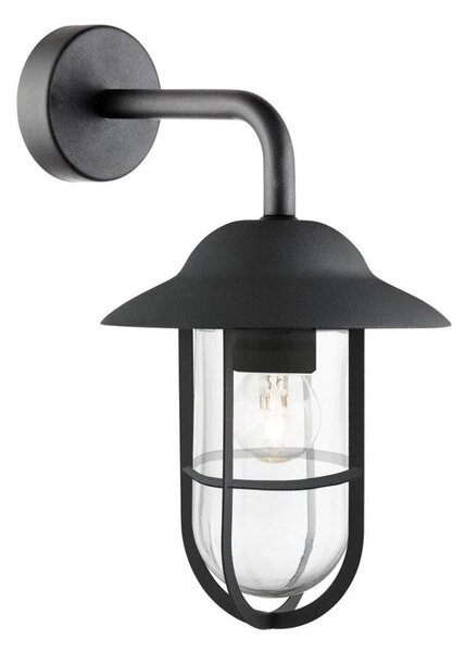 Searchlight 3291BK - Venkovní nástěnné svítidlo TORONTO 1xE27/40W/230V IP44