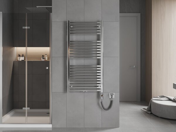 Mexen Hades, elektrické topné těleso 1200 x 600 mm, 600 W, chromová, W104-1200-600-2600-01