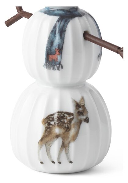 Porcelánová vánoční figurka (výška 11,5 cm) Hammershøi Snowman – Kähler Design