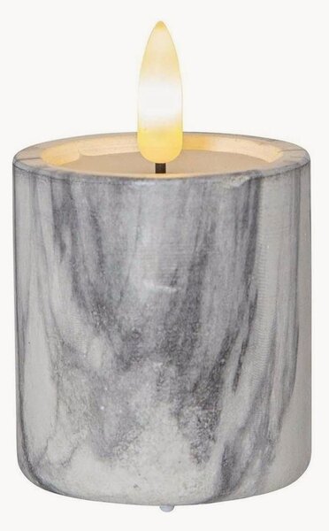 Sada LED svíček's časovačem Flame Marble, 2 díly