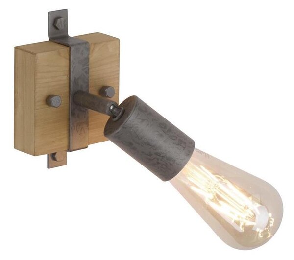 Leuchten Direkt 13471-79 - Nástěnné bodové svítidlo SLAT 1xE27/40W/230V
