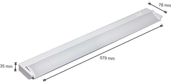 LED Podlinkové svítidlo LED/10W/230V bílá