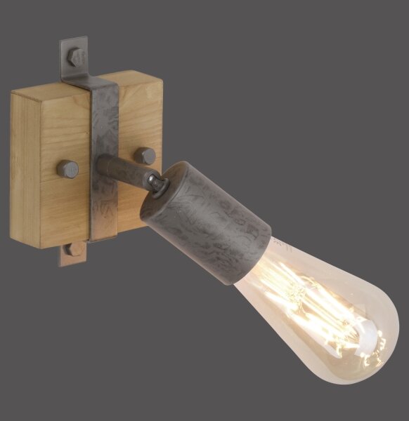 Leuchten Direkt 13471-79 - Nástěnné bodové svítidlo SLAT 1xE27/40W/230V
