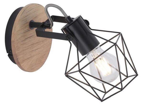 Leuchten Direkt 15671-78 - Nástěnné bodové svítidlo JARO 1xE27/60W/230V