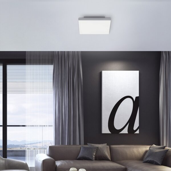 Leuchten Direkt 15550-16 - LED Stmívatelné svítidlo CANVAS LED/17W/230V + DO