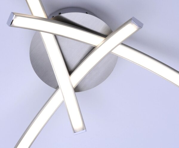 Leuchten Direkt 15341-55 - LED Přisazený lustr VALERIE 3xLED/3,7W/230V