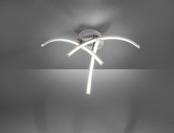 Leuchten Direkt 15341-55 - LED Přisazený lustr VALERIE 3xLED/3,7W/230V
