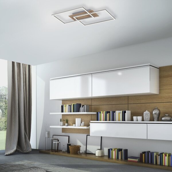 Leuchten Direkt 14018-78 - LED Stmívatelné svítidlo IVEN 2xLED/15W/230V + DO