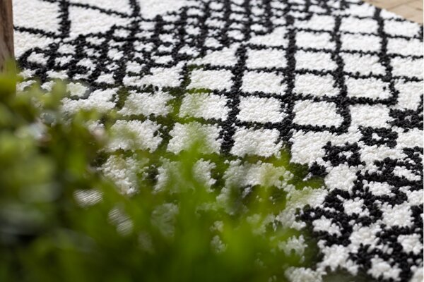 Makro Abra Koberec - běhoun BERBER SAFI bílý Rozměr: 70x200 cm
