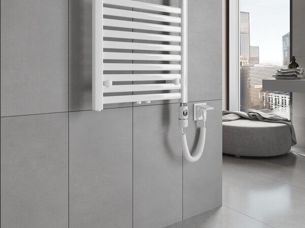 Mexen Hades, elektrické topné těleso 800 x 500 mm, 600 W, bílá, W104-0800-500-2600-20