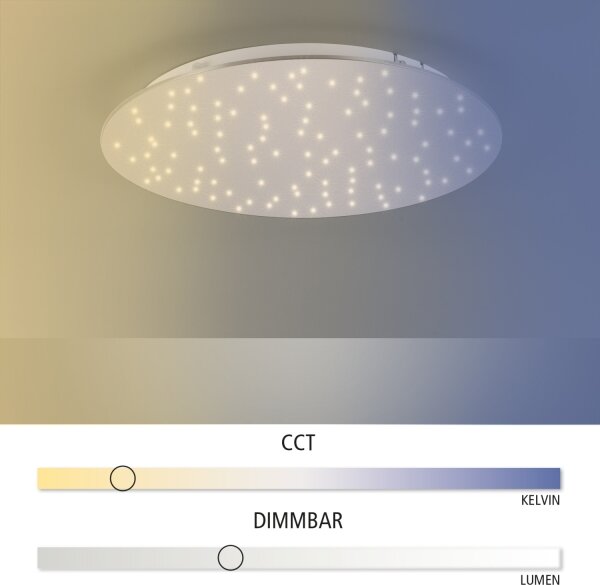 Leuchten Direkt 14673-55 - LED Stmívatelné svítidlo SPARKLE LED/18W/230V + DO