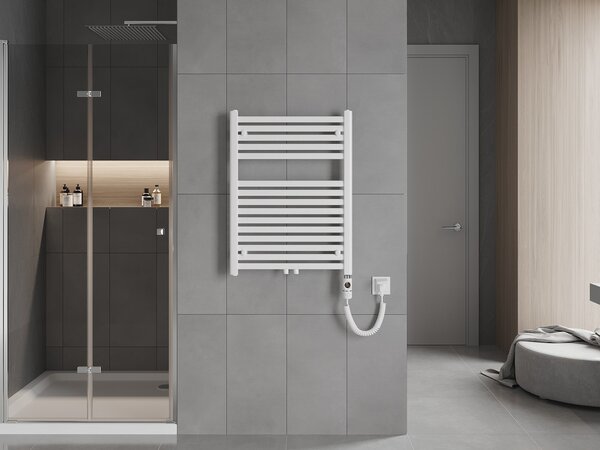 Mexen Hades, elektrické topné těleso 800 x 600 mm, 600 W, bílá, W104-0800-600-2600-20