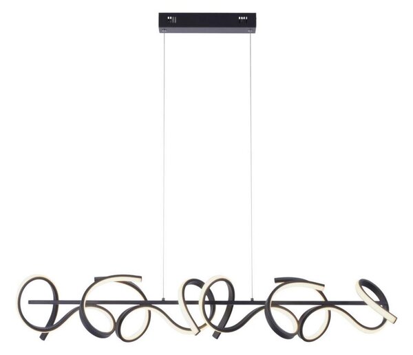 Leuchten Direkt 19033-18 - LED Stmívatelný lustr na lanku CURLS 4xLED/10,2W/230V
