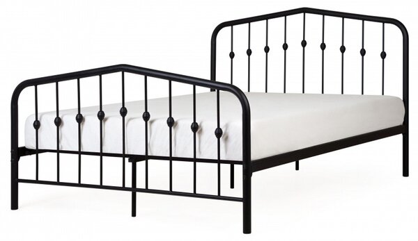 Hector Kovová postel Victoria 160x200 černá