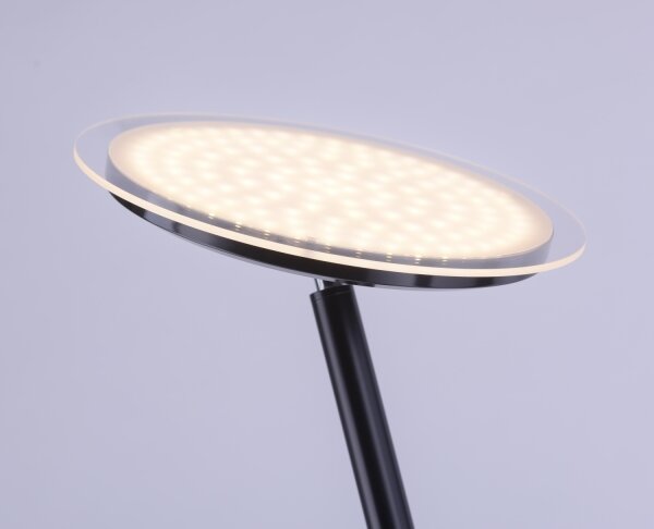 Leuchten Direkt 11729-18 - LED Stmívatelná stojací lampa HANS LED/22W/230V