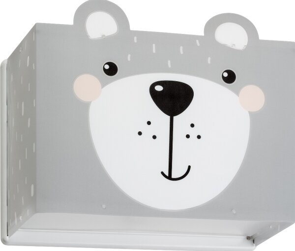 Dalber 64578 - Dětské nástěnné svítidlo LITTLE TEDDY 1xE27/60W/230V