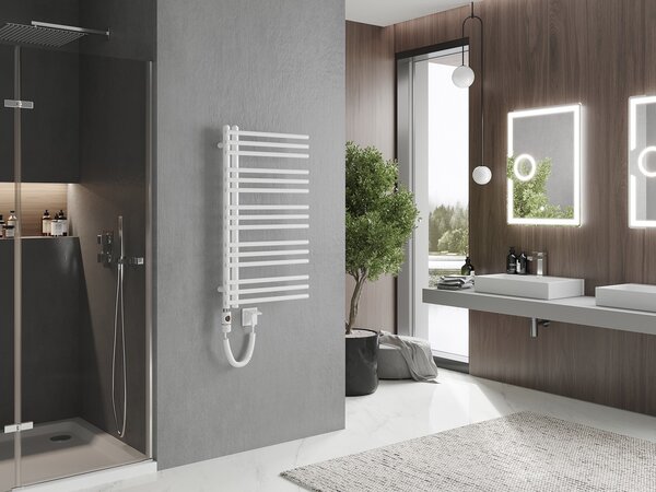 Mexen Neptun, elektrické topné těleso 900 x 500 mm, 600 W, bílá, W101-0900-500-2600-20