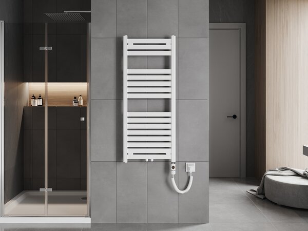 Mexen Uran, elektrické topné těleso 1200 x 500 mm, 600 W, bílá, W105-1200-500-2600-20