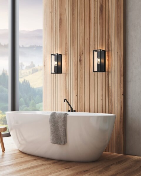 Eglo 99123 - Koupelnové nástěnné svítidlo AMEZOLA 1xE27/60W/230V IP44