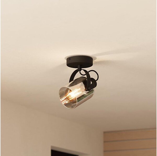 Eglo 99052 - Bodové svítidlo BERREGAS 1xE27/28W/230V