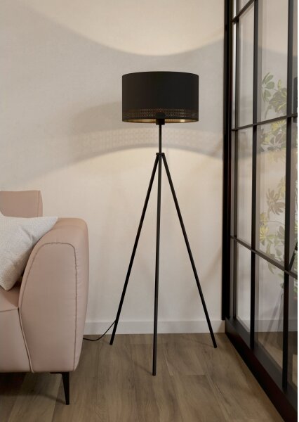 Eglo 99279 - Stojací lampa ESTEPERRA 1xE27/40W/230V