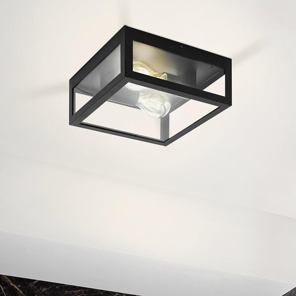 Eglo 99122 - Koupelnové stropní svítidlo AMEZOLA 2xE27/40W/230V IP44