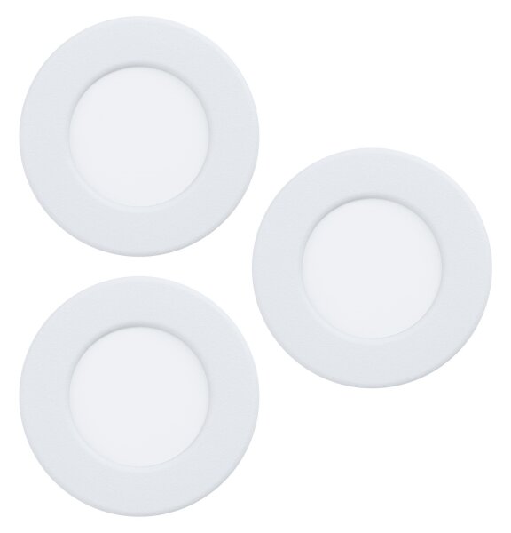 Eglo 99135 - SADA 3x LED Podhledové svítidlo FUEVA 5 LED/2,7W/230V