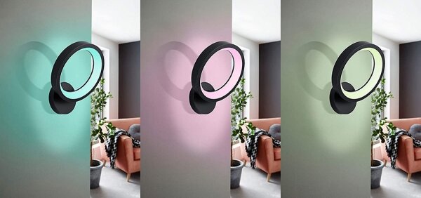 Eglo 99028 - LED RGB Stmívatelné nástěnné svítidlo MARGHERA-C LED/16W/230V
