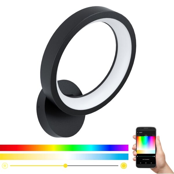 Eglo 99028 - LED RGB Stmívatelné nástěnné svítidlo MARGHERA-C LED/16W/230V