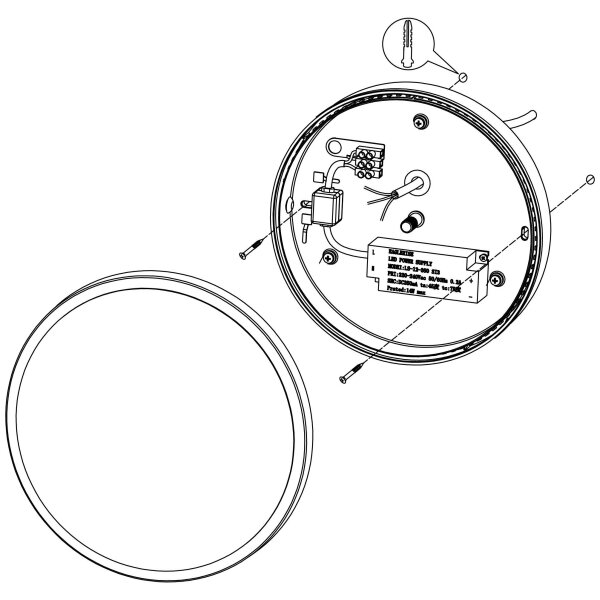Eglo 98712 - LED Venkovní nástěnné svítidlo MONGODIO LED/11,5W/230V IP44