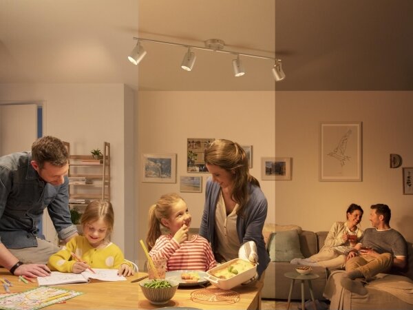 Philips 50664/14/P0 - LED Bodové svítidlo BYRE 4xLED/4,3W/230V 2200/2500/2700K