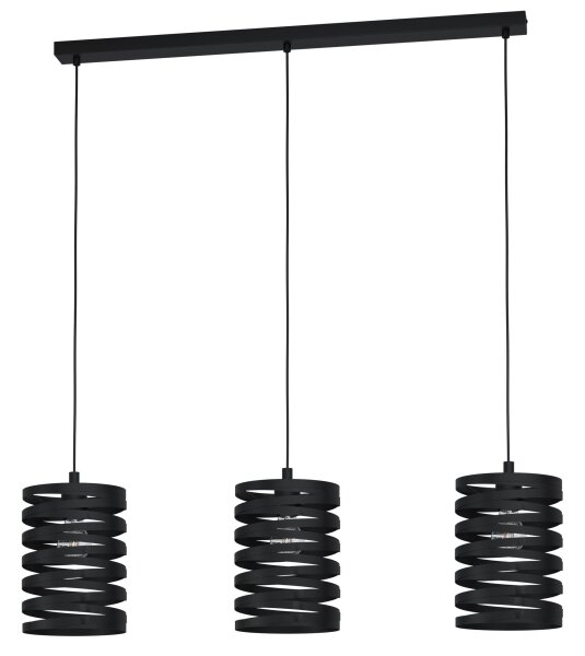 Eglo 99347 - Lustr na lanku CREMELLA 3xE27/40W/230V