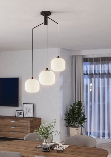 Eglo 99368 - Lustr na lanku MANTUNALLE 3xE27/40W/230V
