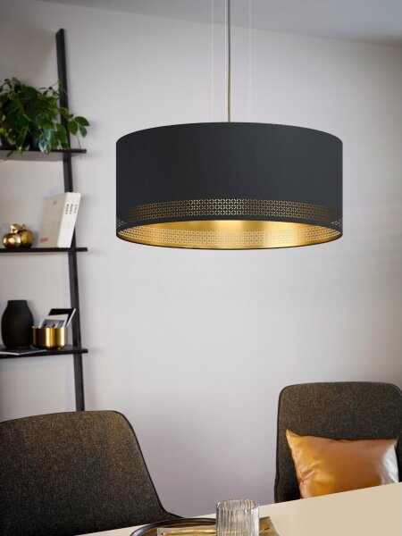 Eglo 99274 - Lustr na lanku ESTEPERRA 3xE27/40W/230V